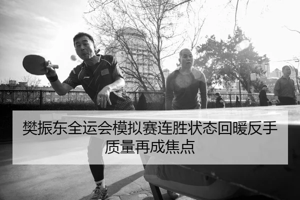樊振东全运会模拟赛连胜状态回暖反手质量再成焦点
